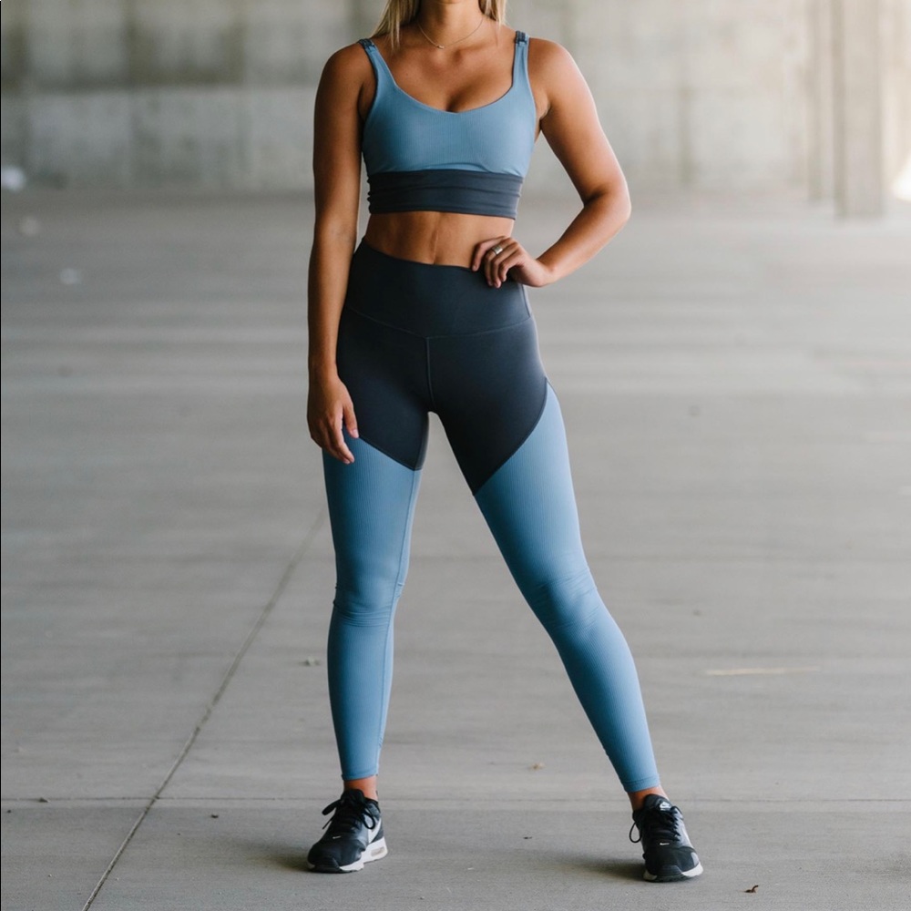 Zyia Storm Parallel Luxe high rise 7/8th legging